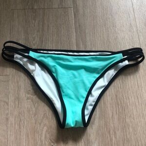 Victoria’s Secret Size  Medium, Turquoise, Bikini Bottom